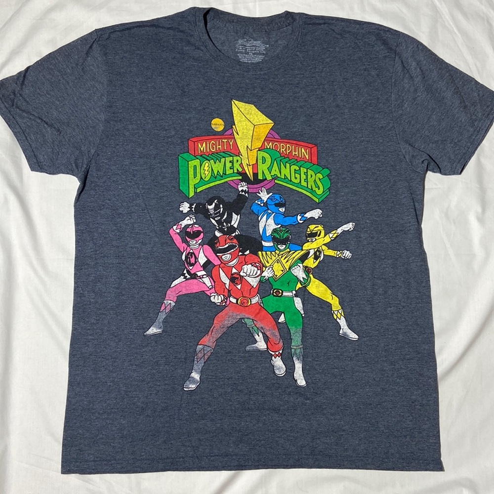Power Rangers T Shirt NEW No Tags never worn. XL